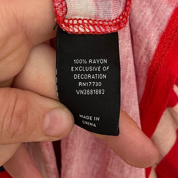 Jason Wu for Target Red White and Blue Mesh Insert Short Casual Dress M - Picture 3 of 4